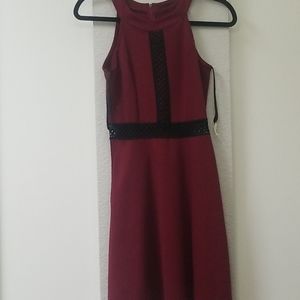 Maroon dress